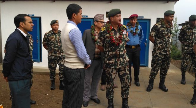 दुर्गम गाउँमा सेनाले विद्यालय बनाई दिएपछि…