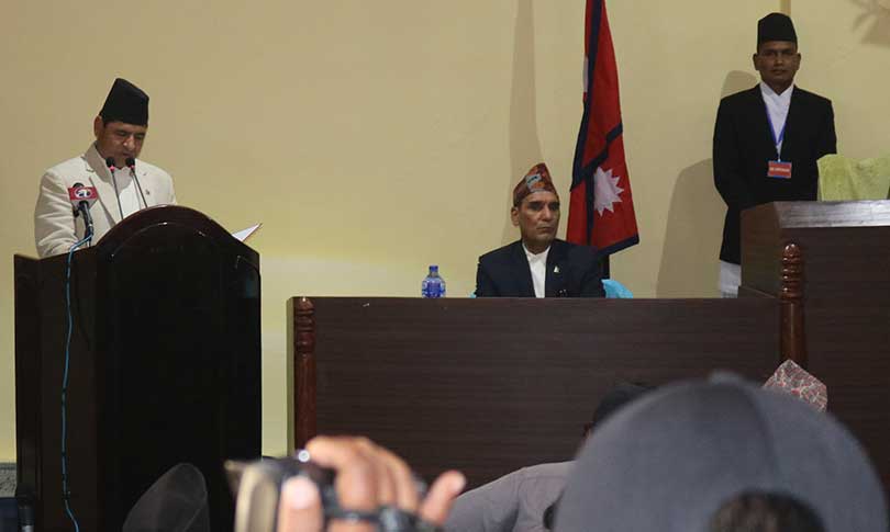 कर्णाली प्रदेशमा एक अर्बको बजेट पेश