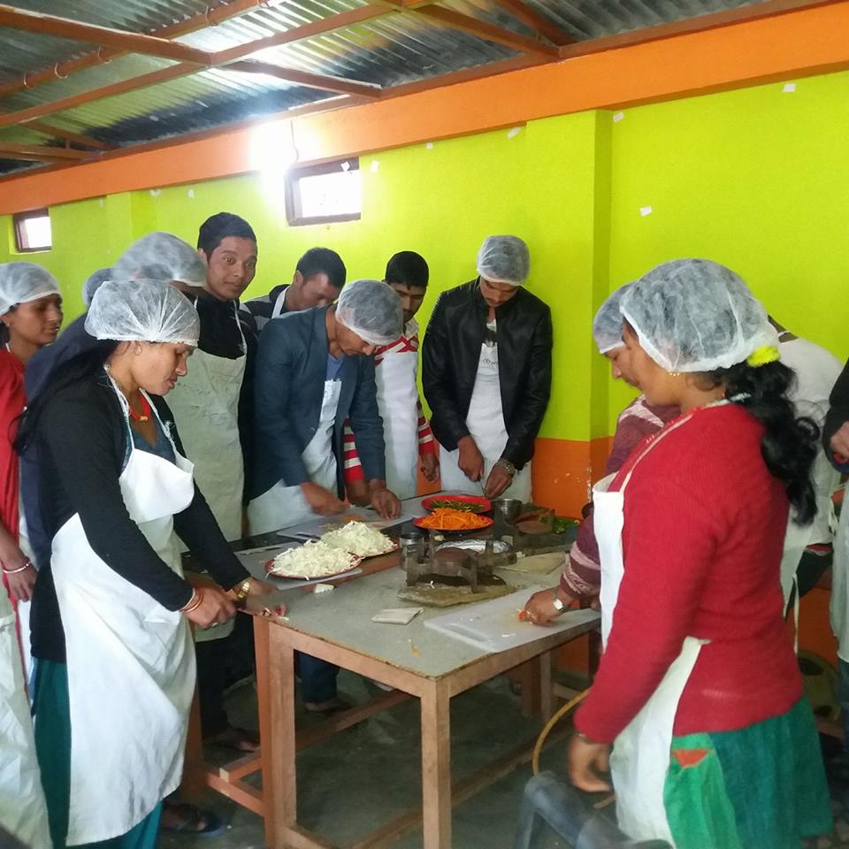 रारामा व्यवसाय गर्न कालिकोटमा होटल तालिम