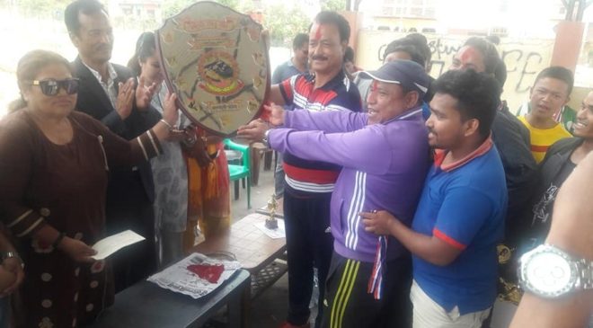 राष्ट्रपति रनिङ सिल्डको उपाधि सुर्खेतलाई