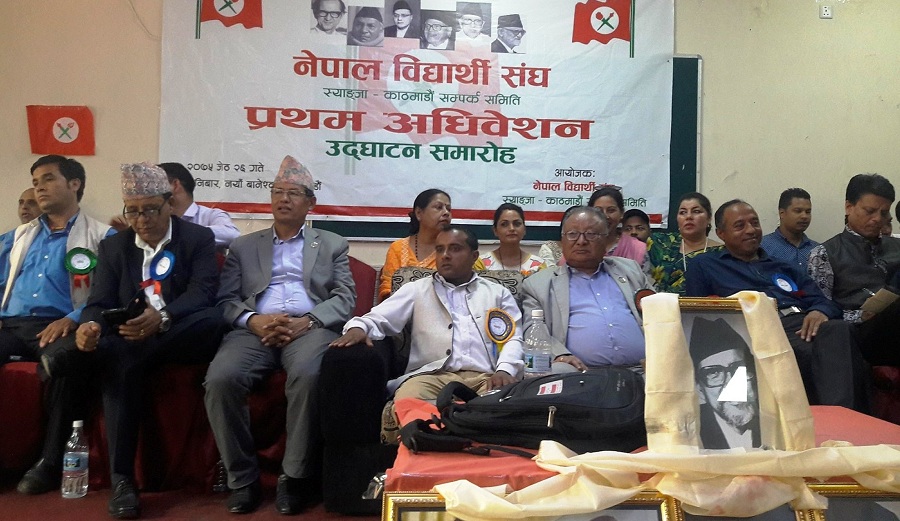 लोकतान्त्रिक विचारधारा राख्ने पार्टी एक हुनुपर्छ : गोपालमान श्रेष्ठ