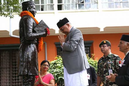 भानु जयन्ती : शालिकमा माल्यार्पण, सम्झनामा हिमवत्खण्ड सम्मिलन