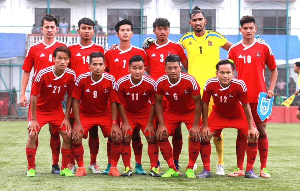 नेपाली यु–२३ फुटबल टिमले आज दोस्रो अभ्यास खेल खेल्दै