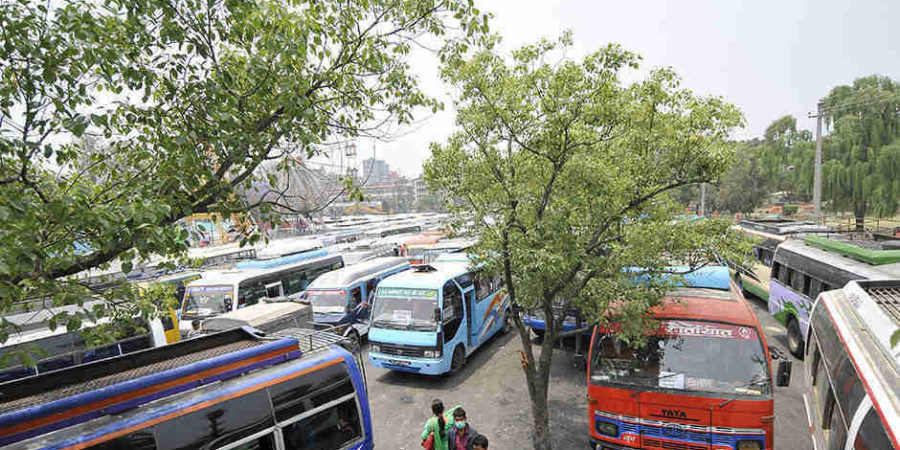 बिमस्टेक सम्मेलनका लागि चार दिन पुरानो बसपार्क बन्द