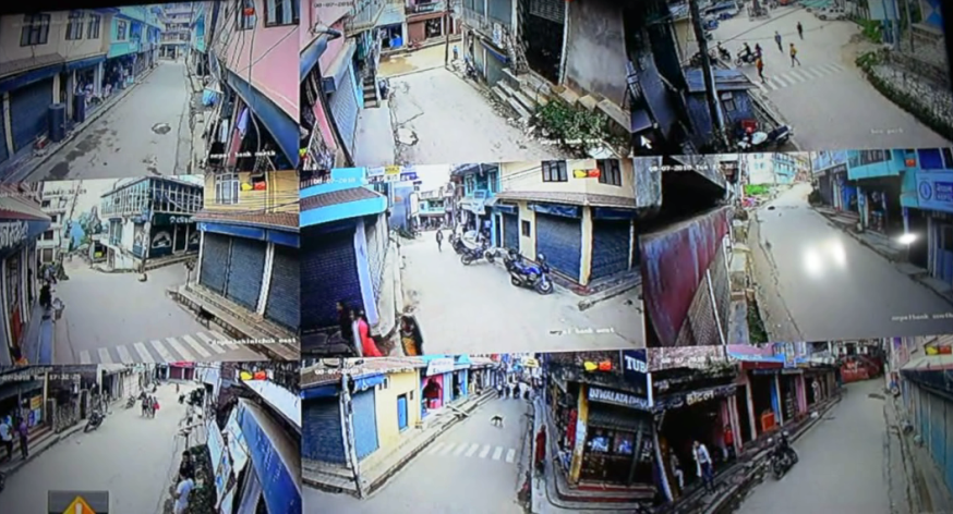 म्याङ्लुङ बजार अब सिसि क्यामेरामा कैद