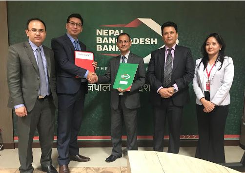 नेपाल बंगलादेश बैंक र आईएमई लाइफ इन्स्योरेन्सबीच सम्झौता