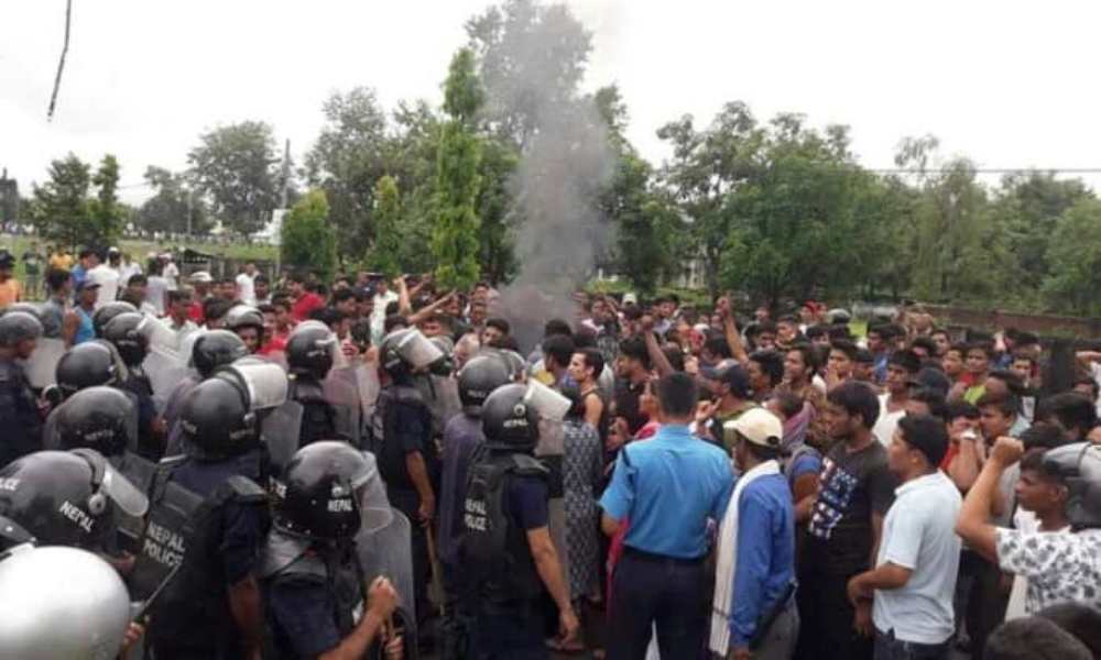 निर्मला हत्या प्रकरण : स्थानीयद्वारा फेरि प्रदर्शन सुरु