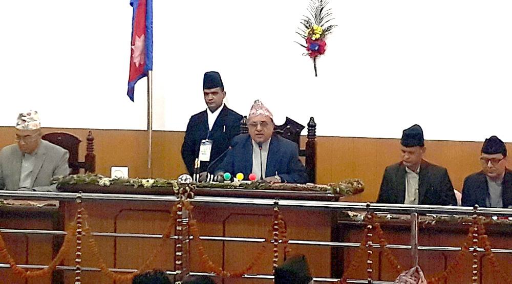 प्रदेशसभा बैठकद्धारा दुर्इ विधेयक पारित