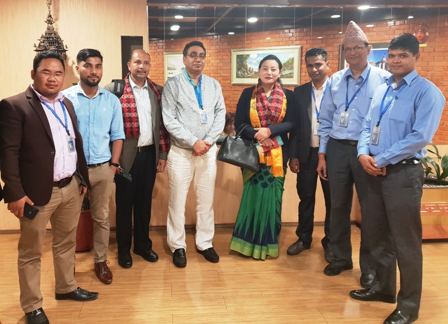 खानेपानी मन्त्री मगर भारत प्रस्थान