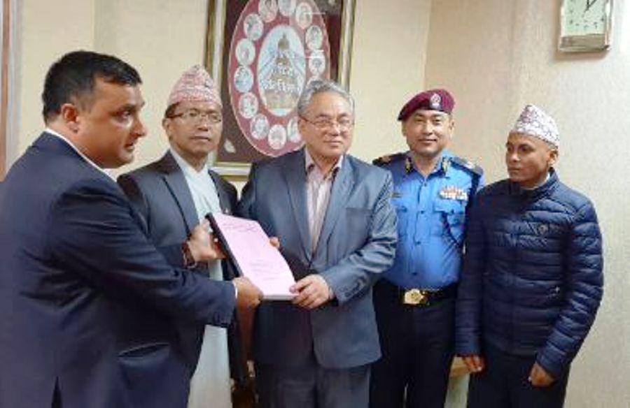 दोषी किटानी नगरी प्रतिवेदन बुझाइयाे