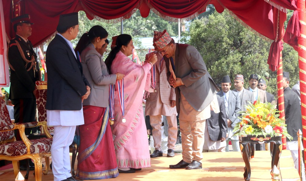 राष्ट्रिय लक्ष्यमा क्रियाशील हुन राष्ट्रपतिको आह्वान