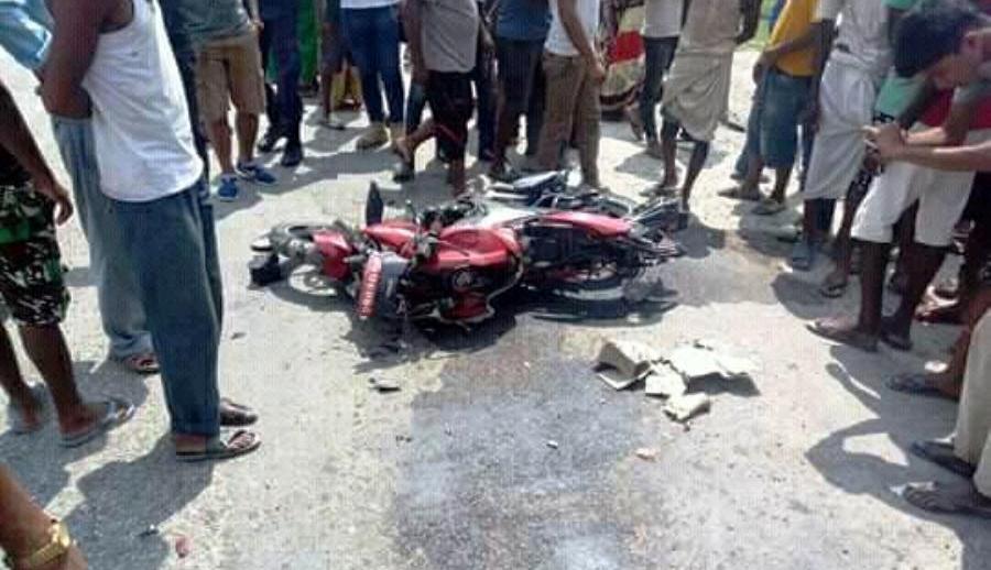 ट्रिप्परको ठक्करबाट दाजुभाइको ज्यान गयो