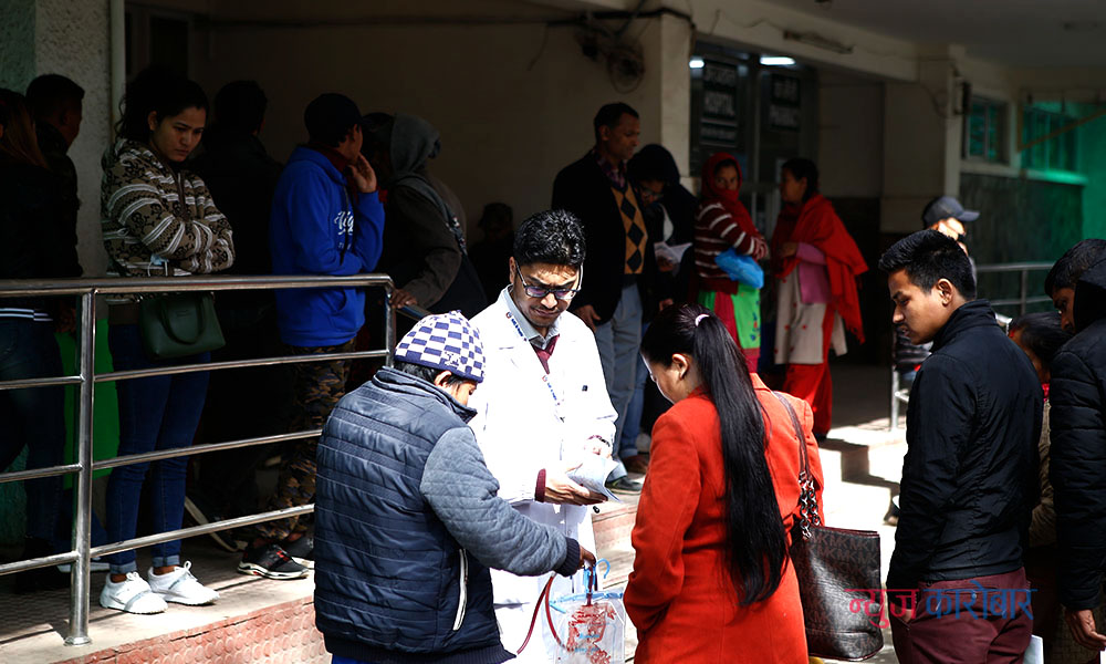 चिकित्सकको आन्दोलनले ५० हजार बिरामीको बिचल्ली