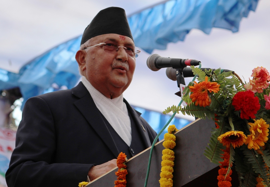 KP shrma oli butwal sadak progamme final photo