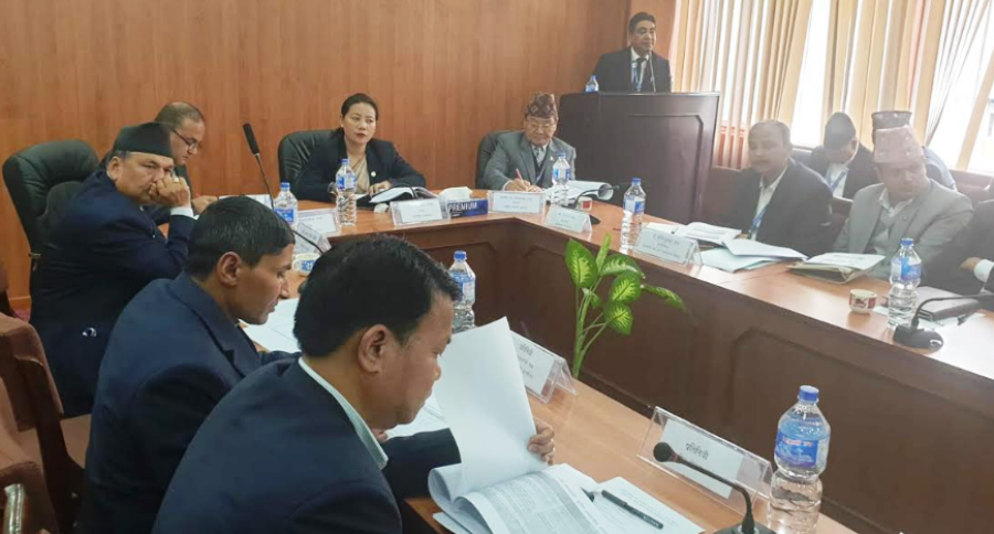 पूँजीगत खर्च बढाउन खानेपानी मन्त्रीको निर्देशन 