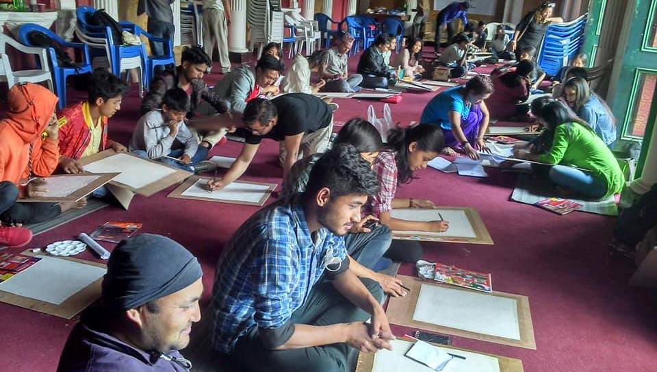 पाँचदिने थाङ्का पौभा कला प्रशिक्षण सम्पन्न