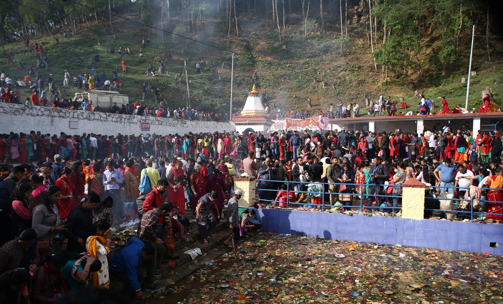 माताको सम्झनामा मातातीर्थ (फोटो फिचर)