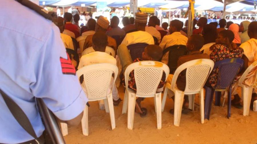 Almost 900 child recruits released from anti-Boko Haram militia