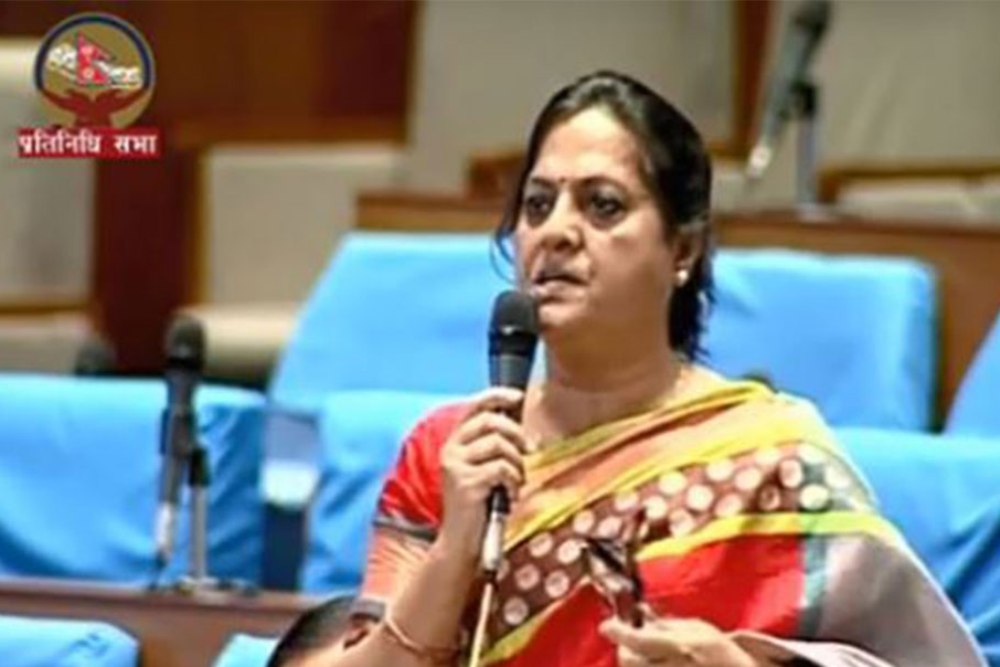 कांग्रेसकी पुष्पा भुसालले उपसभामुखमा गरिन् मनोनयन दर्ता