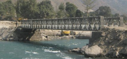 सुनकोसी नदीमा बेलिब्रिज सञ्चालन