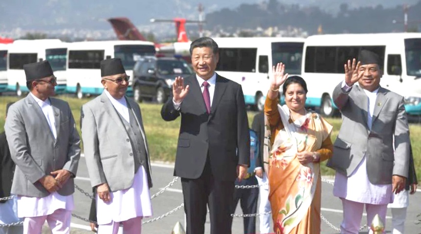 नेपाल चीन सम्बन्ध स्थापनाको ६५ औँ वर्ष, राष्ट्रप्रमुखद्वारा शुभकामना आदान प्रदान