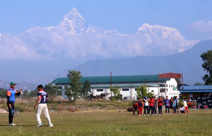 एमसीसीविरुद्ध खेल्न पोखरेली टोली उत्साहित, जुट्यो प्रशिक्षणमा