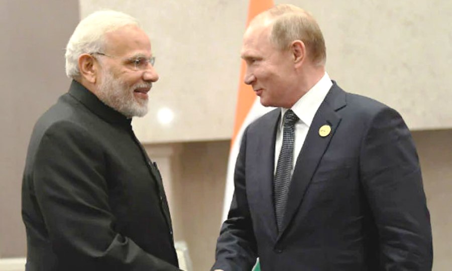 मोदी र पुटिनबीच टेलिफोन संवाद  