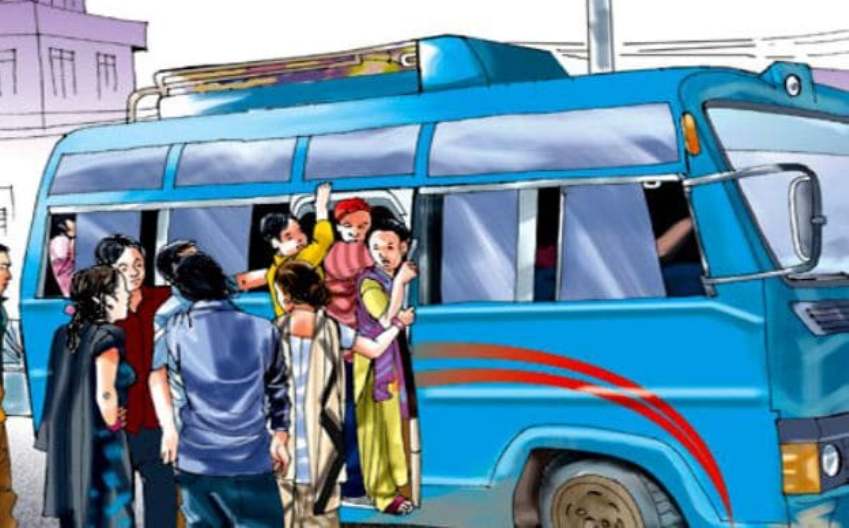६५ किलाेमिटर दुरीको २५ सय भाडा