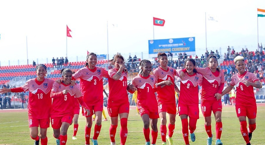 nepali woman football team