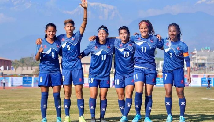 नेपालको जितमा सावित्राको हृयाट्रिक, स्वर्णका लागि भारतसँग खेल्ने