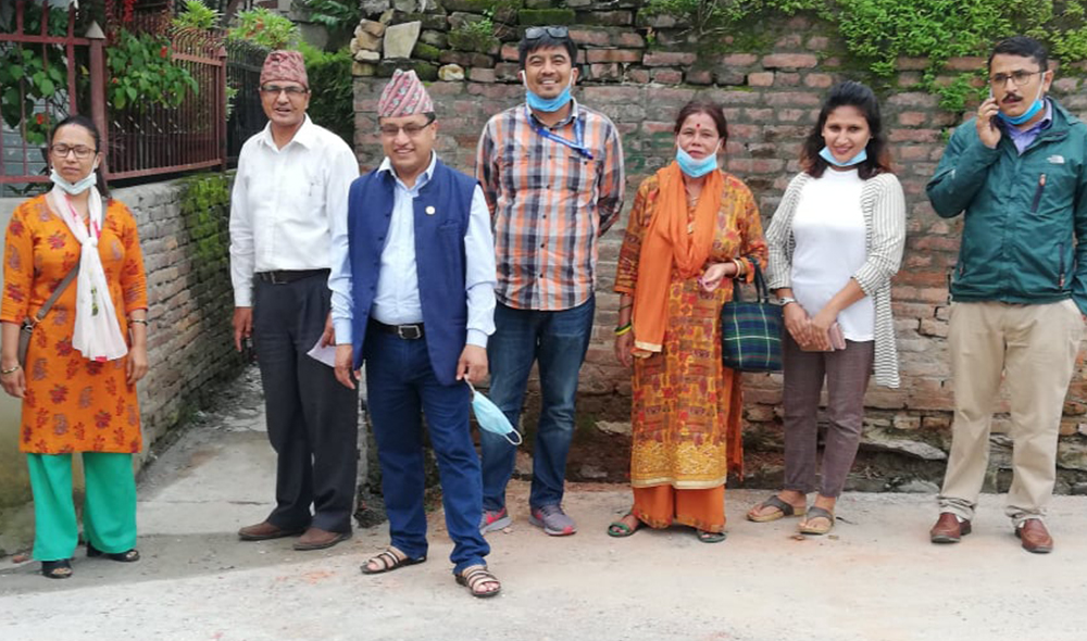 काठमाडौं महानगर ४ मा विकासको काम द्रुत गतिमा