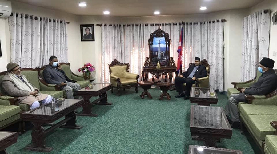 सभामुखसँग प्रतिनिधिसभा बैठक बोलाउन जसपाको माग