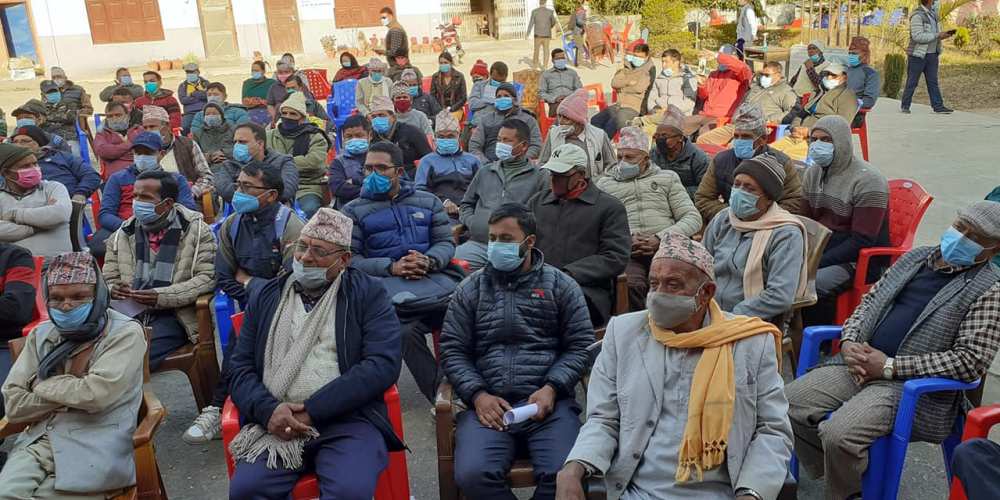 विमानस्थल विस्तार रोक्ने विद्यालय व्यवस्थापन समितिको निर्णय