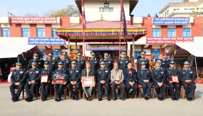 राष्ट्रिय प्रहरी प्रशिक्षण प्रतिष्ठानको ६५औं वार्षिकोत्सव महाराजगञ्जमा
