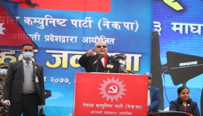 प्रधानमन्त्रीलाई काम गर्न नदिइएपछि संसद् विघटन हुन्छ : केपी ओली